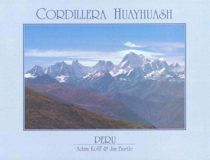 Перу. Новинки "Библиотеки альпиниста". (Альпинизм, белые кордильеры)