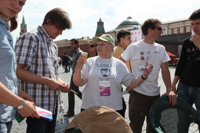 Кубок Москвы на Красной площади. (Скалолазание, боярских, воробьев, скалолазание)