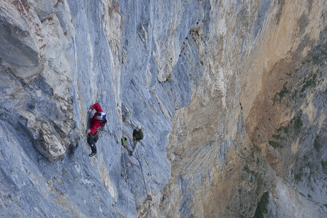 Монте Бренто - танцы под крышей (Альпинизм, австрия, италия, арко, лама, сарка)