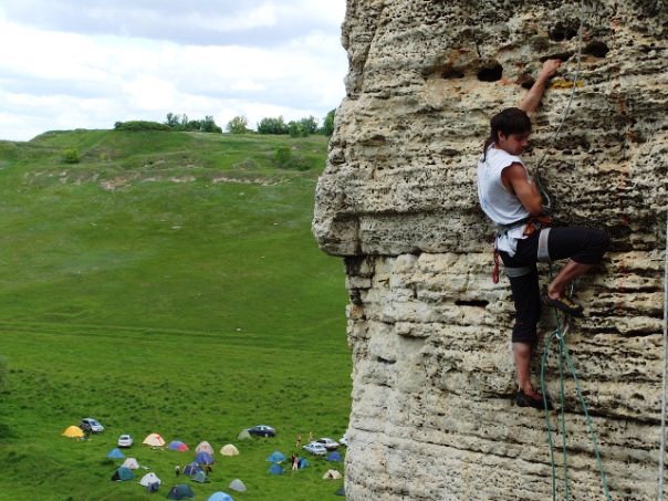 Закончился Чемпионат Центрального федерального округа по альпинизму в скальном классе