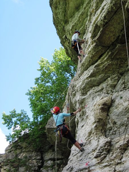 Закончился Чемпионат Центрального федерального округа по альпинизму в скальном классе