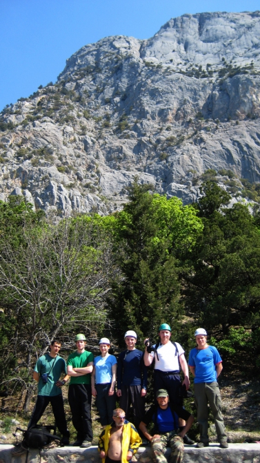 Баллада о первопроходах или горная 4-ка в Крыму (Горный туризм, высокая категория, фотоальбом, событие, горный туризм, альпинизм)