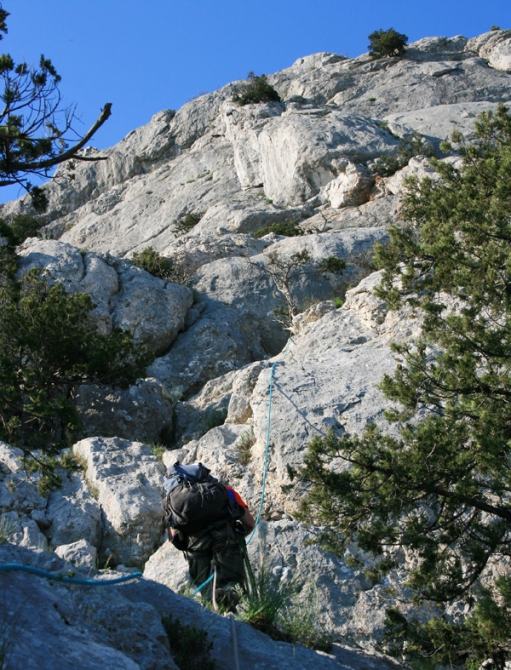 Баллада о первопроходах или горная 4-ка в Крыму (Горный туризм, высокая категория, фотоальбом, событие, горный туризм, альпинизм)
