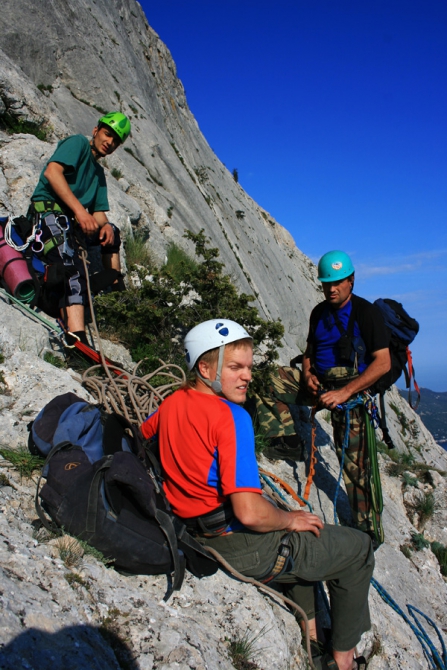 Баллада о первопроходах или горная 4-ка в Крыму (Горный туризм, высокая категория, фотоальбом, событие, горный туризм, альпинизм)