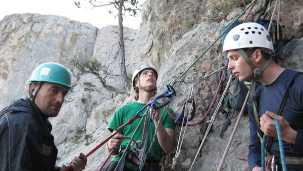 Баллада о первопроходах или горная 4-ка в Крыму (Горный туризм, высокая категория, фотоальбом, событие, горный туризм, альпинизм)