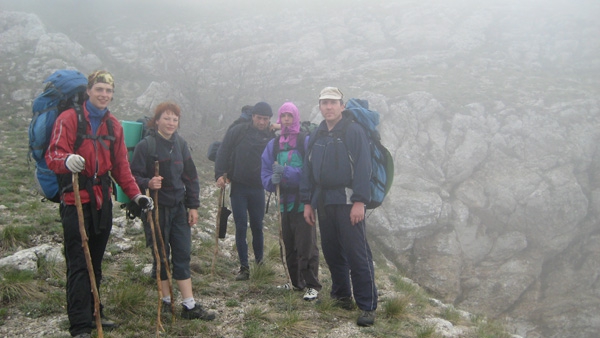 Баллада о первопроходах или горная 4-ка в Крыму (Горный туризм, высокая категория, фотоальбом, событие, горный туризм, альпинизм)