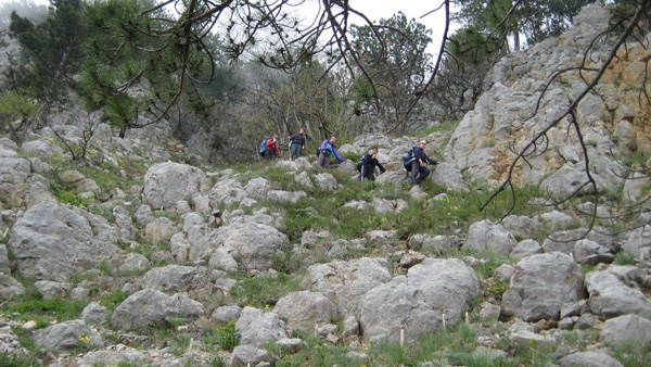 Баллада о первопроходах или горная 4-ка в Крыму (Горный туризм, высокая категория, фотоальбом, событие, горный туризм, альпинизм)