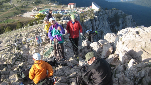 Баллада о первопроходах или горная 4-ка в Крыму (Горный туризм, высокая категория, фотоальбом, событие, горный туризм, альпинизм)
