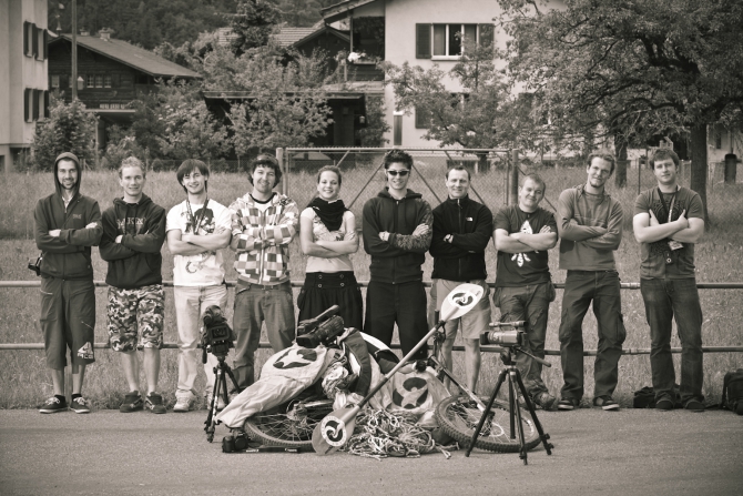 Gravity Workshop, Шамони, лето 2010.