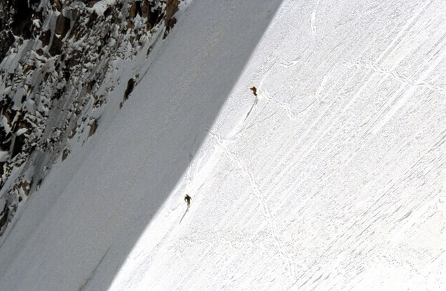 Ледовый замок - Зеленая игла (Альпинизм, верт, обзор, шамони, франция, dav-club-russland, ледолазание, альпы)