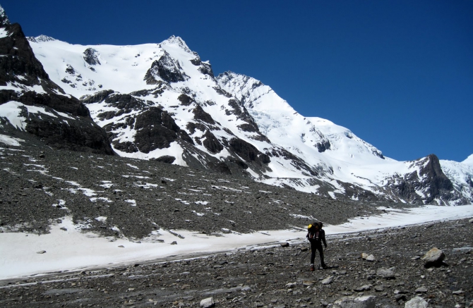 Mayerlrampe. Гросглокнер. (Альпинизм, grossglockner, альпы)