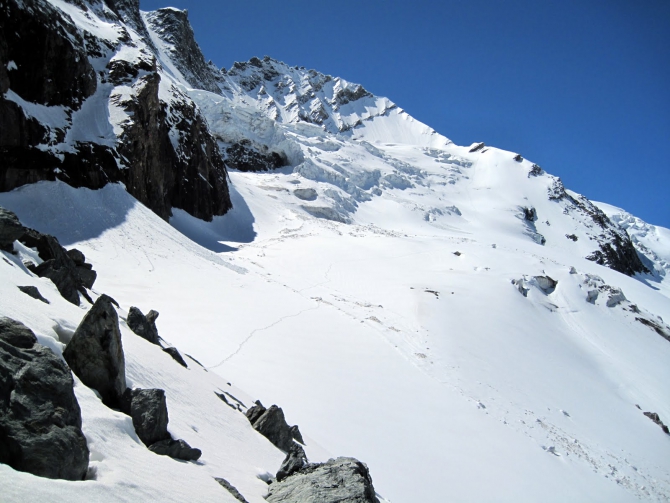 Mayerlrampe. Гросглокнер. (Альпинизм, grossglockner, альпы)