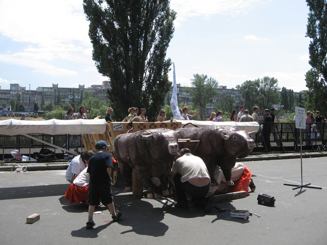 Впервые в Украине экстремальное шоу «Red Bull Flugtag» (Воздух, киев, экстрим)
