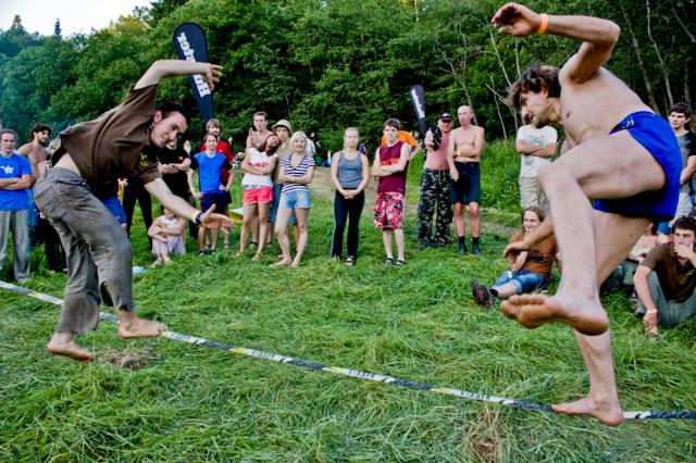 СлэкФест! Итоги. (слэклабз, ice-age, trolley, slacklabs, троллей slackline, слэклайн, фестиваль)