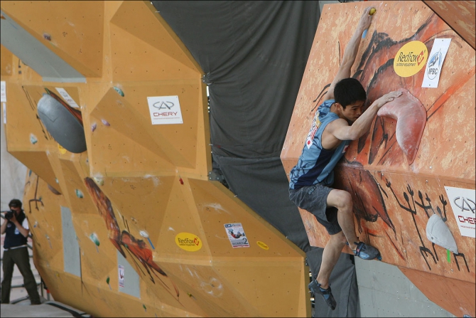 Boulder WC 2010 Moscow - очередная порция спама, Скалолазание, world cup, bouldering)