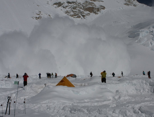 Лавина на Мак-Кинли... или сало в США (Альпинизм, донецк, ковалев, путешествие, аляска, вертикаль, восхождение)