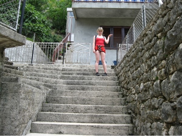 Скалолазание в Черногории. Город Котор. (черногория)