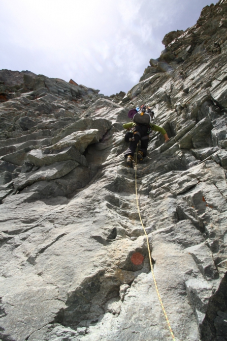 Matterhorn. Первый полет в вингсьюте. Zmutt ridge. (Альпинизм, розов)