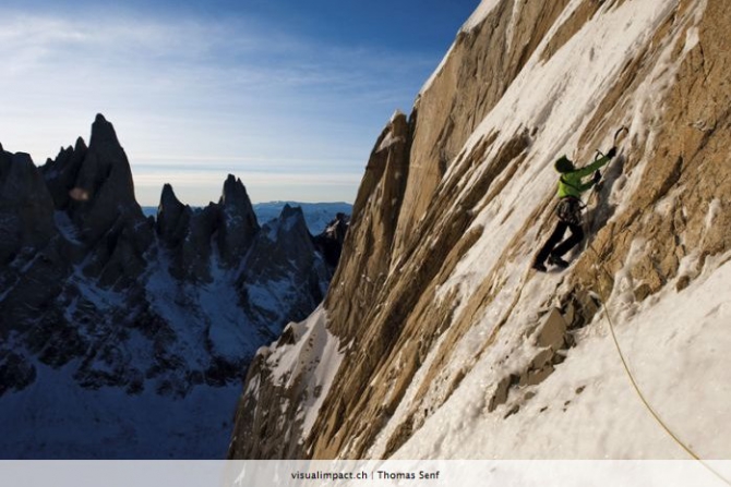 Первое зимнее восхождение на Торре Эггер в Патагонии (Альпинизм, швейцария, германия, зигрист, зенф, альпийский стиль, зимний альпинизм, патагония)