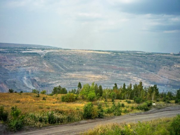 г. Коркино, Угольный разрез, самый глубкий карьер Евровы (Путешествия)