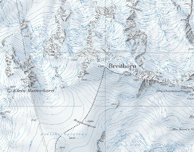 Маттерхорн. Северо-восточный гребень "Хёрнли". AD