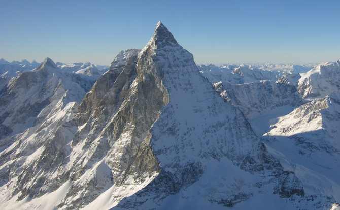 Маттерхорн. Северо-восточный гребень "Хёрнли". AD