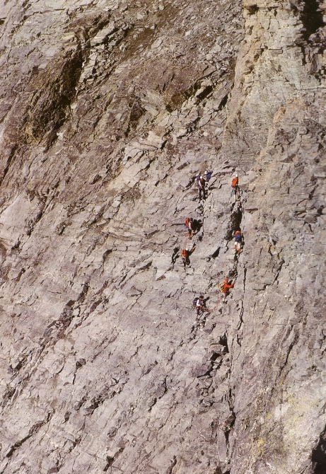 Маттерхорн. Северо-восточный гребень "Хёрнли". AD