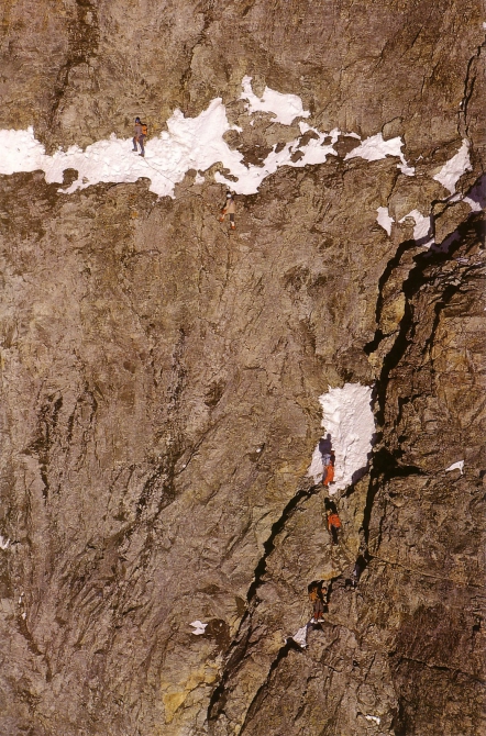 Маттерхорн. Северо-восточный гребень "Хёрнли". AD