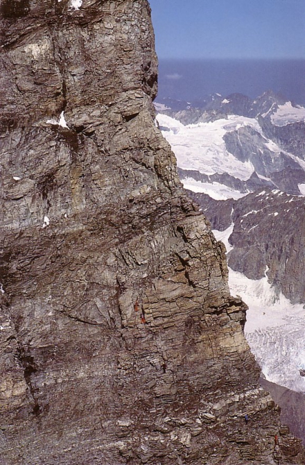 Маттерхорн. Северо-восточный гребень "Хёрнли". AD