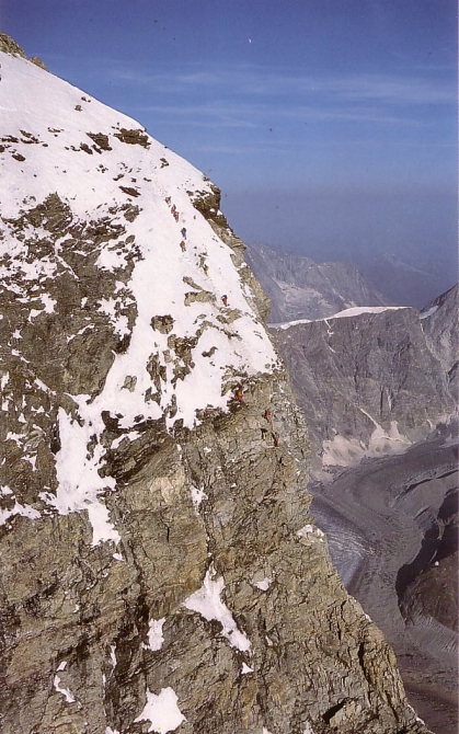 Маттерхорн. Северо-восточный гребень "Хёрнли". AD