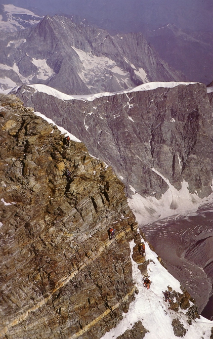 Маттерхорн. Северо-восточный гребень "Хёрнли". AD