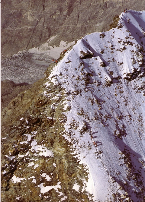 Маттерхорн. Северо-восточный гребень "Хёрнли". AD