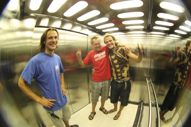 Как быстро уйти с работы из бизнес центра? (BASE, rapt, ropejumping, atlantic city)