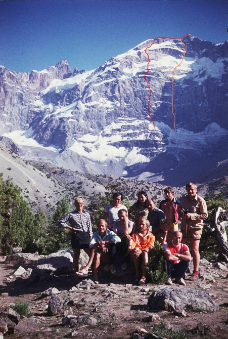 МИРАЛИ, по северной стене через висячий ледник. (Альпинизм)