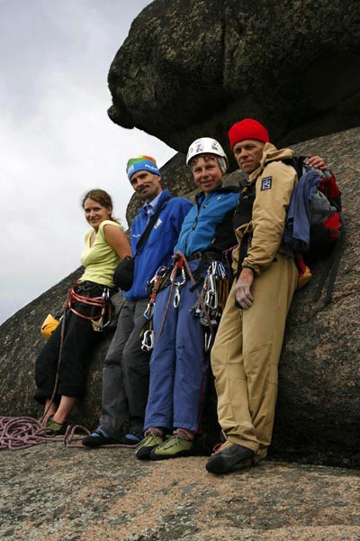 Красноярск. Скальный фестиваль-2010. Соревнования связок. (Альпинизм, столбы, связки)