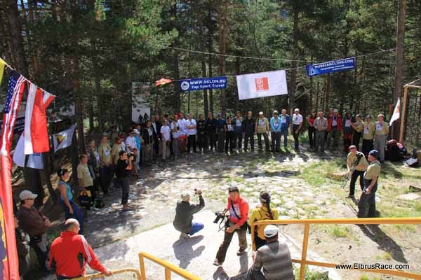 Tоржественное открытие соревнований ELBRUS RACE. (Альпинизм, забеги на эльбрус, нпф баск, эльбрус, соревнования)