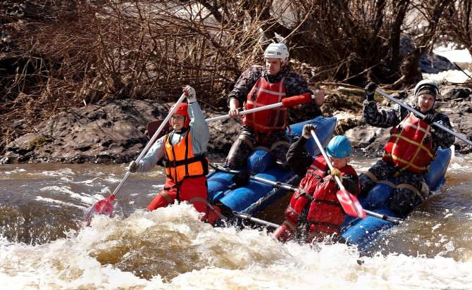 река Исеть порог Ревун (Вода, фотоконкурс risk zone)