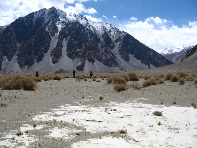 Караван. Илик - ледник Гашербрум ( Gasherbrum Glacier ). (Альпинизм, маи, каракорум, китайский каракорум, шаксгам)