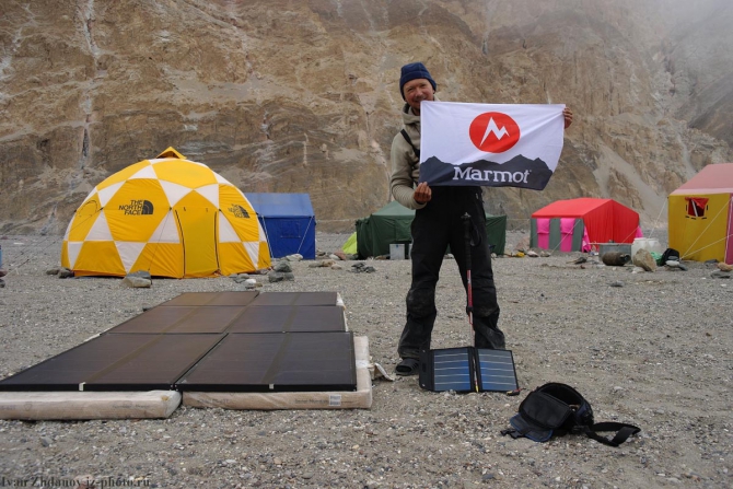 Караван. Илик - ледник Гашербрум ( Gasherbrum Glacier ). (Альпинизм, маи, каракорум, китайский каракорум, шаксгам)