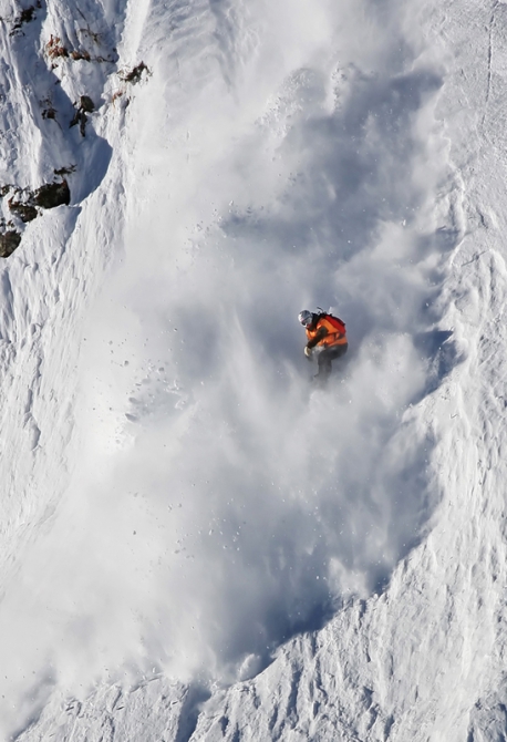 человек в экстремальной ситуации (Бэккантри/Фрирайд, фотоконкурс risk zone)
