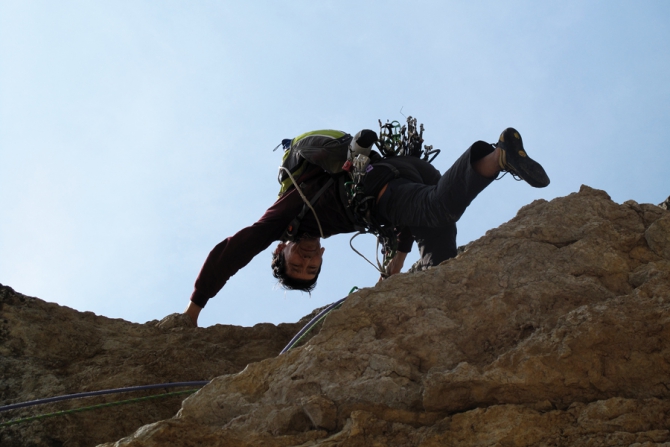 Крым, Сокол, Большой Карниз. 20. 09. 10. (Скалолазание)