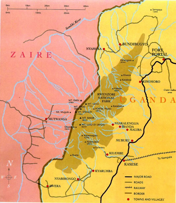 Грёзы об Африке. (Альпинизм, лунные горы.маргерит, спик, африка, рувензори)