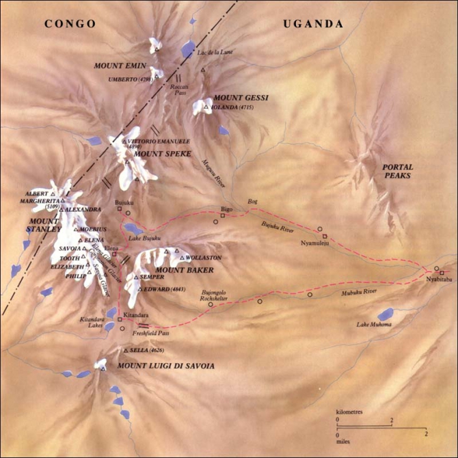 Грёзы об Африке. (Альпинизм, лунные горы.маргерит, спик, африка, рувензори)