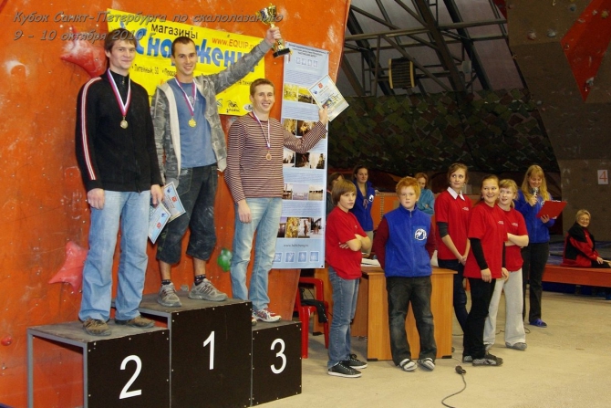 Кубок Санкт-Петербурга по скалолазанию 2010 г. отчет и фотографии (Скалолазание, балтийский берег, боулдеринг, соревнования, скалолазание)