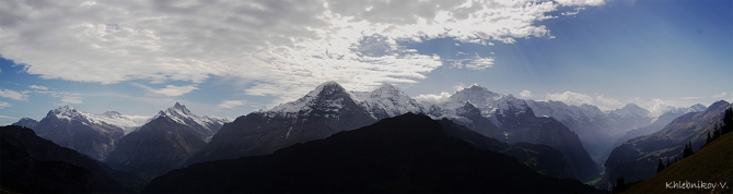 Альпийские вершины. Фото Всеволода Хлебникова (пейзажи, горы)