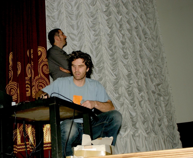 Супер шоу Томаса Хубера. Фото отчет (томас хубер, слайд шоу, альпинизм, германия)