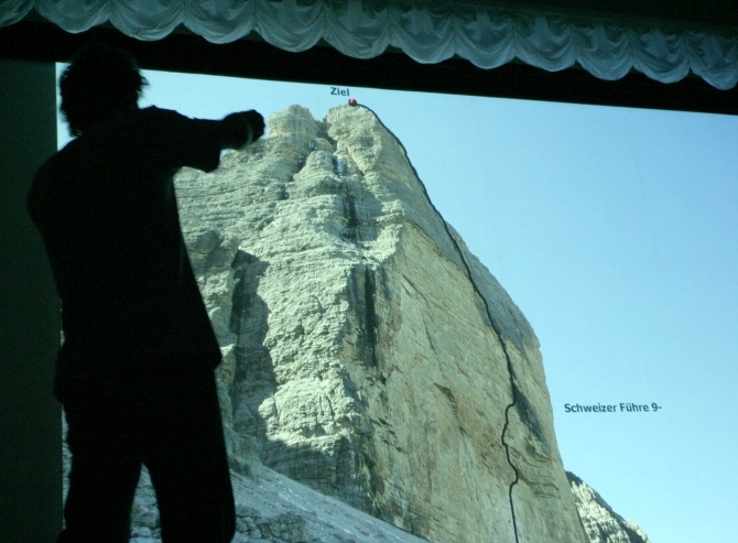 Супер шоу Томаса Хубера. Фото отчет (томас хубер, слайд шоу, альпинизм, германия)