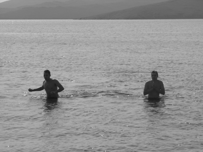 Байкал, Ольхон 2006 или Как показать иностранцу Россию.