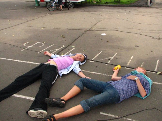 Байкал, Ольхон 2006 или Как показать иностранцу Россию.