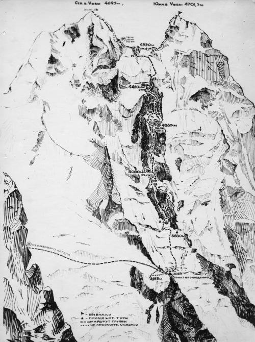 В память о Кирилле Александровиче Барове... (Альпинизм, люди, кирилл баров, альпинизм, история, ушба, сестры баровы)